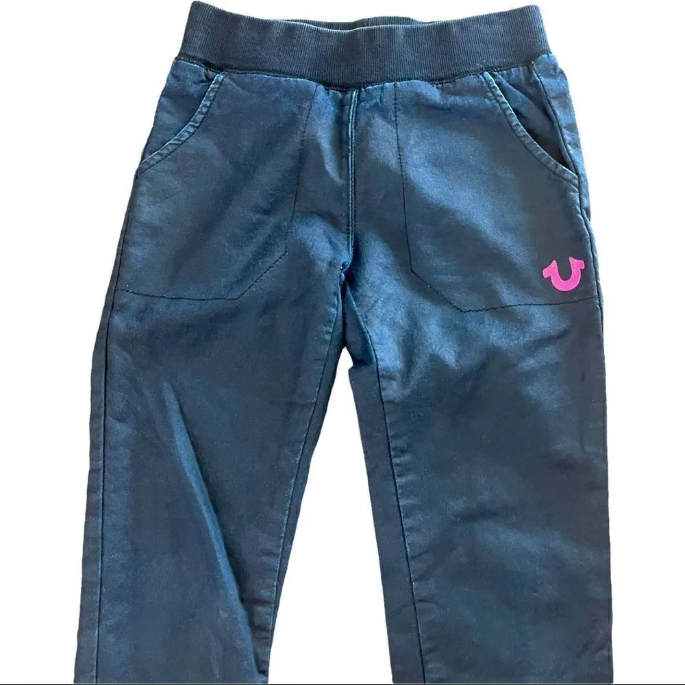 True Religion Logo Jogger’s Size 6X